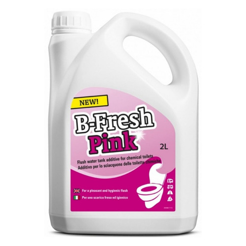 

Жидкость для биотуалетов THETFORD B-Fresh Pink, 2л [30552bj], B-Fresh Pink