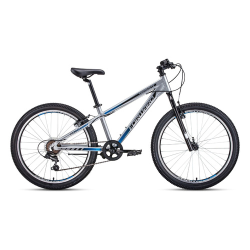 фото Велосипед forward twister 1.0 (2020) горный кол.:24" серый/черный 13.6кг (54278-01)