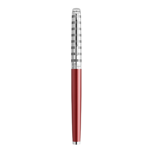 

Ручка перьев. Waterman Hemisphere Deluxe (2117789) Marine Red F сталь нержавеющая подар.кор., Deluxe
