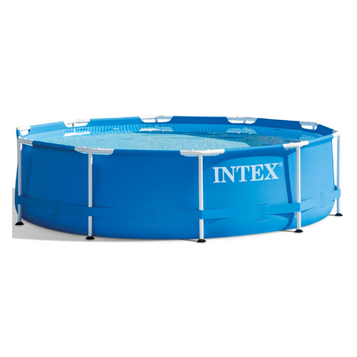 

Бассейн Intex Metal Frame 28200 каркасный винил/полиэстер 4485л d305см синий, 28200