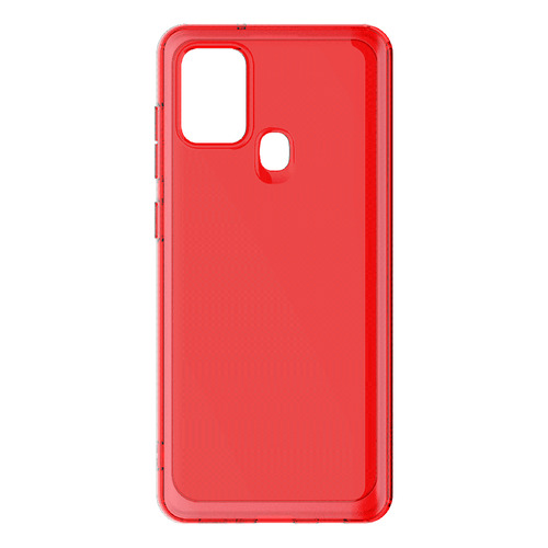 фото Чехол (клип-кейс) samsung araree a cover, для samsung galaxy a21s, красный [gp-fpa217kdarr]