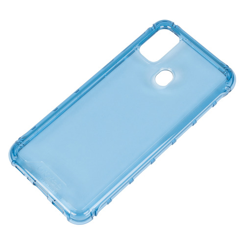 фото Чехол (клип-кейс) samsung araree m cover, для samsung galaxy m21, синий [gp-fpm215kdalr]