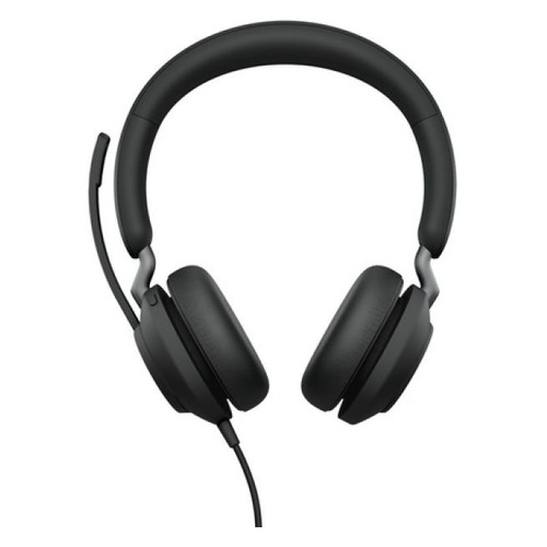 

Гарнитура Jabra Evolve2 40 MS, для компьютера, накладные, черный [24089-999-899], Evolve2 40 MS