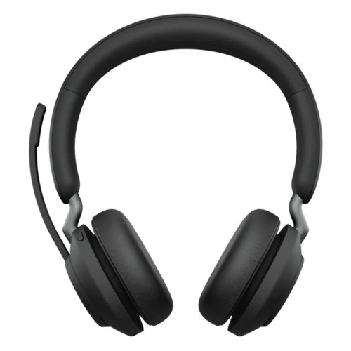 фото Гарнитура jabra evolve2 65 link380c ms, для компьютера, накладные, bluetooth, черный [26599-999-899]