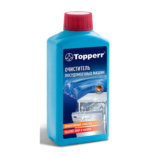 

Средство чистящее TOPPERR 3308 для посудомоечных машин, 0.25л, 3308