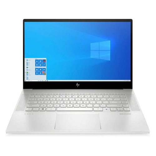 фото Ноутбук hp envy 15-ep0028ur, 15.6", ips, intel core i7 10750h 2.6ггц, 16гб, 512гб + 512гб ssd, nvidia geforce gtx 1660 ti - 6144 мб, windows 10, 1l6h0ea, серебристый