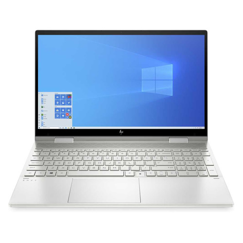 фото Ноутбук-трансформер hp envy x360 15-ed0000ur, 15.6", ips, intel core i5 1035g1 1.0ггц, 8гб, 512гб ssd, intel uhd graphics , windows 10, 1l6f8ea, серебристый