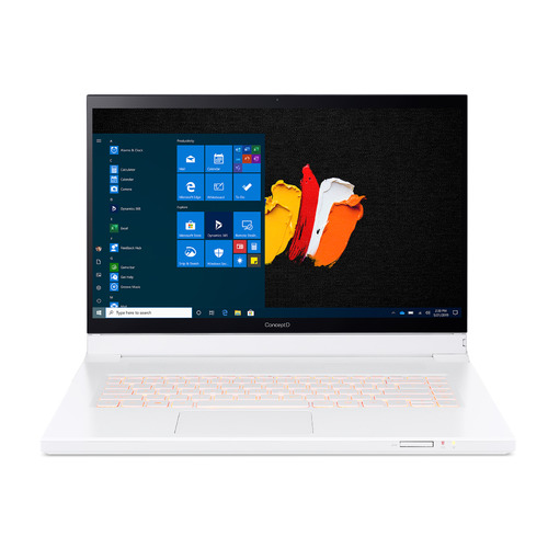 

Ноутбук-трансформер Acer ConceptD 7 Ezel CC715-91P-X7V8, 15.6", IPS, Intel Xeon W-10885M 2.8ГГц, 32ГБ, 1ТБ + 1ТБ SSD, NVIDIA Quadro RTX 5000 - 16384 Мб, Windows 10 Professional, NX.C5FER.001, белый, CC715-91P-X7V8