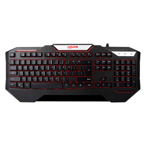 

Клавиатура LENOVO Legion K200, USB, черный [gx30p98215], Legion K200