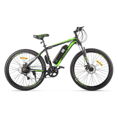 

Электробайк ELTRECO XT 600 Limited edition 2368, 7800mAh [022665-2368], Черный\зеленый