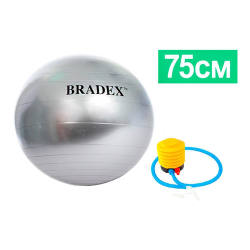 

Фитбол Bradex SF 0187 ф.:круглый d=75см серый, SF 0187