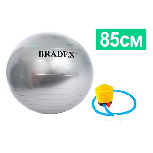 

Фитбол Bradex SF 0354 ф.:круглый d=85см серый, SF 0354