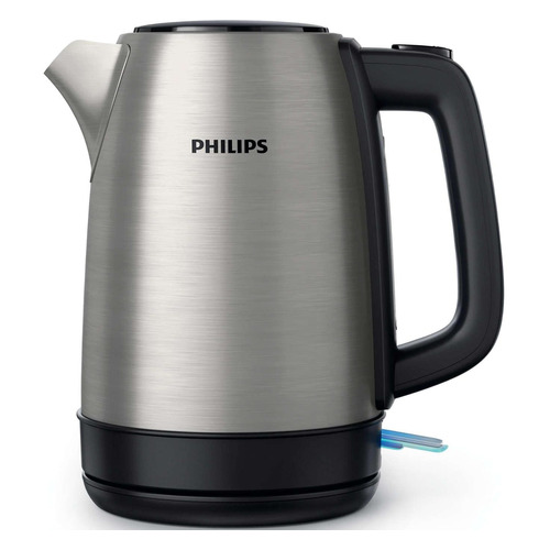 фото Чайник электрический philips hd9350/91, 2200вт, серебристый и черный