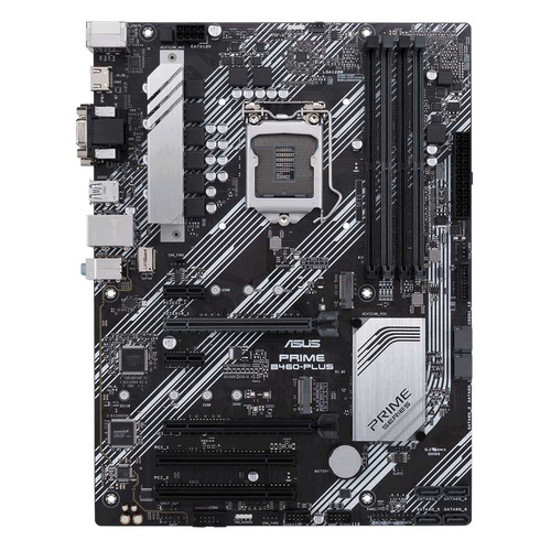 фото Материнская плата asus prime b460-plus, lga 1200, intel b460, atx, ret