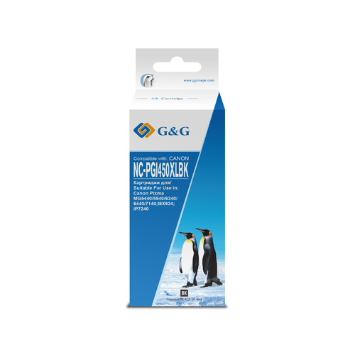 

Картридж G&G NC-PGI450XLBK, PGI-450XL PGBK, черный / NC-PGI450XLBK, NC-PGI450XLBK