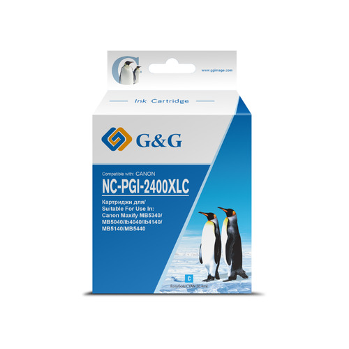 

Картридж G&G NC-PGI-2400XLC, PGI-2400XL С, голубой / NC-PGI-2400XLC, NC-PGI-2400XLC