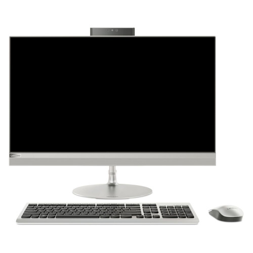 фото Моноблок lenovo ideacentre 520-27icb, 27", intel core i5 8400t, 8гб, 256гб ssd, intel uhd graphics 630, noos, серебристый [f0de00e9rk]