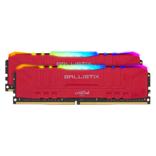 

Модуль памяти CRUCIAL Ballistix RGB BL2K16G36C16U4RL DDR4 - 2x 16ГБ 3600, DIMM, Ret