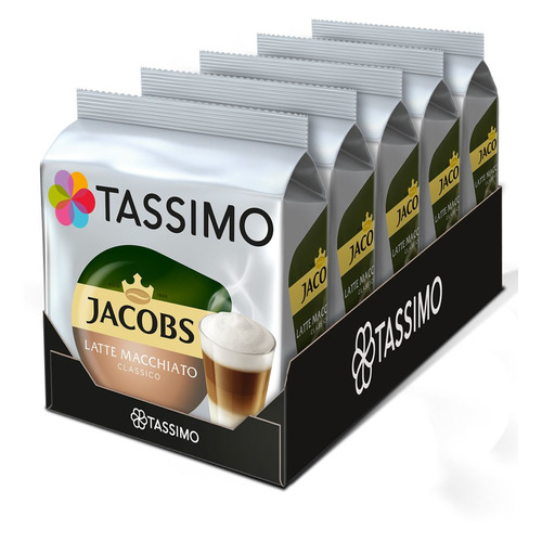 фото Кофе капсульный tassimo latte macchiato, капсулы, совместимые с кофемашинами tassimo®, 5х [8052282]