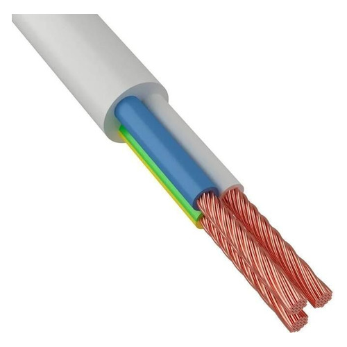 

Провод Rexant ПВС 3x0.75мм2 5м ГОСТ медь белый (01-8042-5)