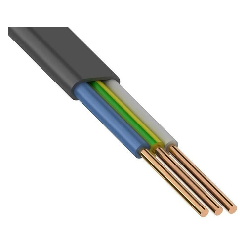 

Кабель Rexant ВВГП-нг(А) LS 3x1.5мм2 50м ГОСТ медь черный (01-8271-50)