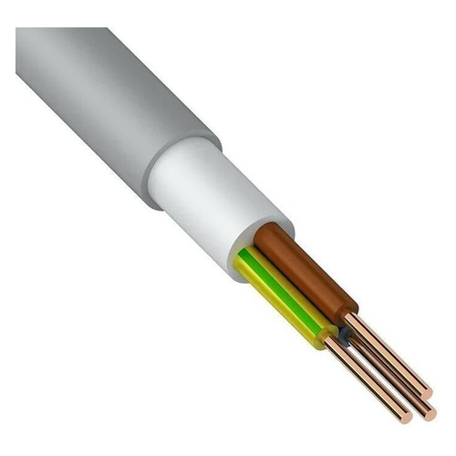 

Кабель силовой NUM-O (NYM) REXANT NUM-J, 3х1.5мм2, 10м, ГОСТ, медь, серый [01-8704-10], NUM-O (NYM)