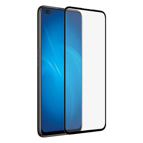 

Защитное стекло для экрана DF rmColor-08 для Realme 6 Pro/X3/X3 SuperZoom 1 шт, черный [df rmcolor-08 (black)], rmColor-08