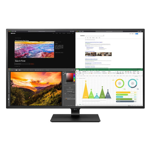 фото Монитор lg ultrafine 43un700-b 42.5", черный [43un700-b.aruz]