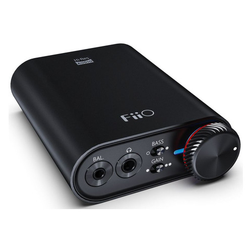 фото Усилитель для наушников fiio k3, портативный, черный