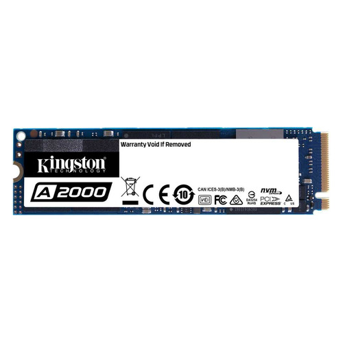 

SSD накопитель Kingston A2000 SA2000M8/1000G 1ТБ, M.2 2280, PCI-E x4, NVMe, SA2000M8/1000G