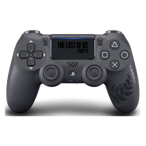 фото Геймпад беспроводной playstation dualshock 4 the last of us part ii, для playstation 4, черный [ps719371502]