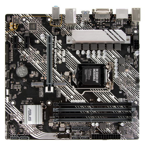 фото Материнская плата asus prime b460m-a, lga 1200, intel b460, matx, ret