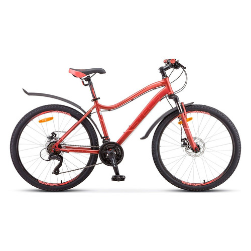 

Велосипед Stels Miss-5005 MD горный рам.:15" кол.:26" терракотовый 17.6кг (LU081340)