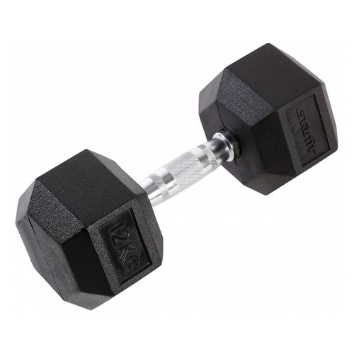 

Гантель Starfit DB-301 1гант. 12кг обрезин. черный (УТ-00016633), DB-301