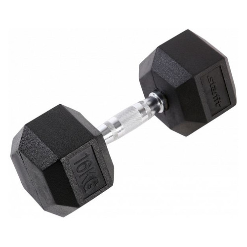 

Гантель Starfit DB-301 1гант. 16кг обрезин. черный (УТ-00016635), DB-301