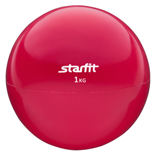 

Медбол Starfit GB-703 ф.:круглый d=12см красный (УТ-00008272), GB-703