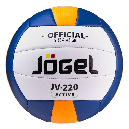 фото Мяч волей. jogel jv-220 для пляжа белый/синий (ут-00012234)