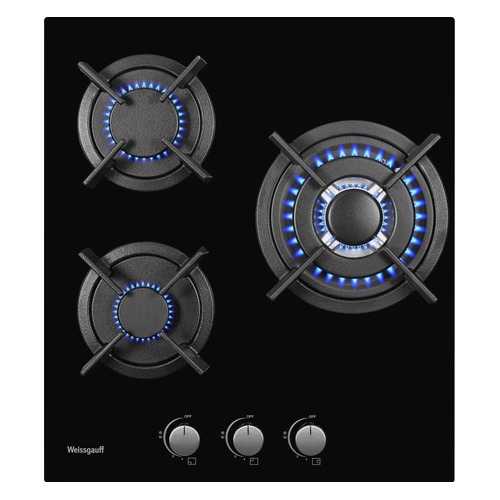 

Варочная панель WEISSGAUFF HGG 451 BGh, независимая, черный, HGG 451 BGh