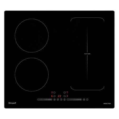 фото Индукционная варочная панель weissgauff hi 643 by, независимая, черный