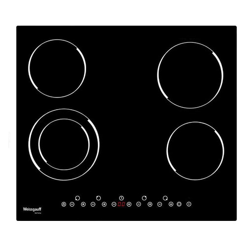 фото Варочная панель weissgauff hv 641 b, электрическая, независимая, черный