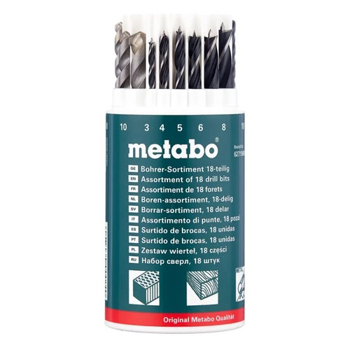 

Набор принадлежностей METABO 627190000, 18 предметов, 627190000