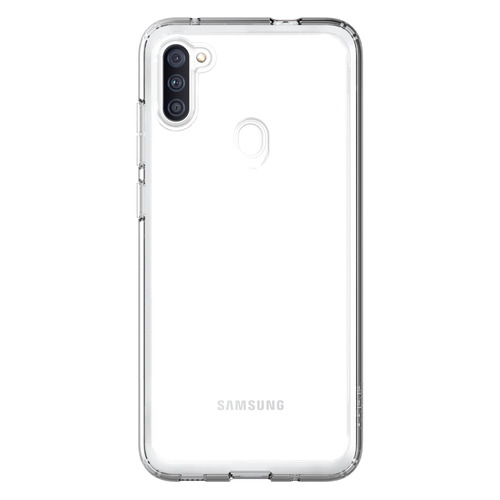 фото Чехол (клип-кейс) samsung araree a cover, для samsung galaxy a11, прозрачный [gp-fpa115kdatr]