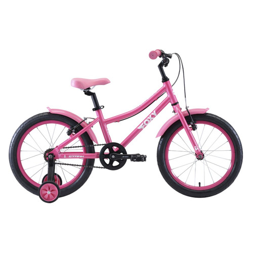 фото Велосипед stark foxy girl (2020) городской кол.:18" розовый/белый 10.5кг (h000016491)