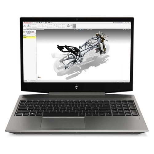 фото Ноутбук hp zbook 15v g5, 15.6", intel core i7 9750h 2.6ггц, 16гб, 512гб ssd, intel uhd graphics 630, free dos 2.0, 1j3q4ea, серебристый