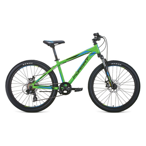 фото Велосипед format 6413 (2020) горный рам.:13" кол.:24" зеленый 13.3кг (rbkm0j647001)