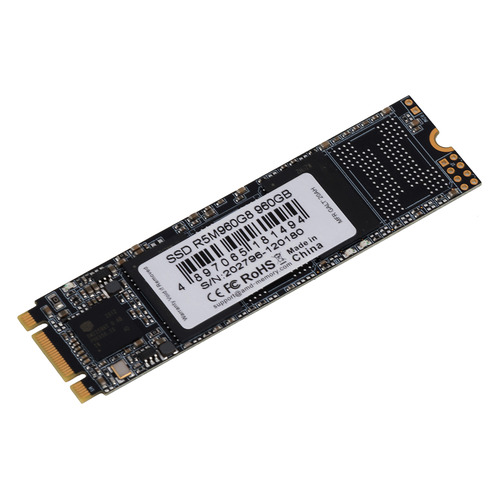 

SSD накопитель AMD Radeon R5M960G8 960ГБ, M.2 2280, SATA III, R5M960G8