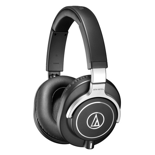 фото Наушники audio-technica ath-m70x, 2.5 мм/3.5 мм, мониторные, черный [80000182]