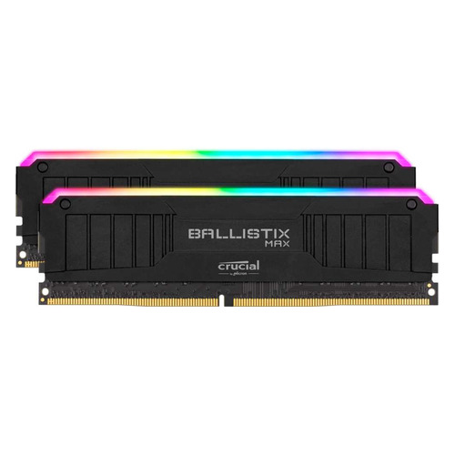 фото Модуль памяти crucial ballistix max rgb blm2k8g40c18u4bl ddr4 - 2x 8гб 4000, dimm, ret