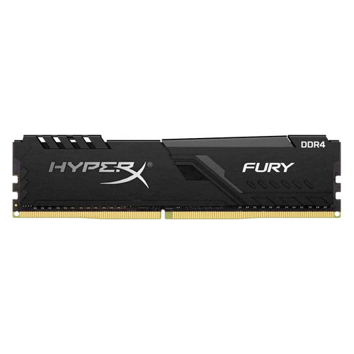 фото Модуль памяти kingston hyperx fury black hx424c15fb3/16 ddr4 - 16гб 2400, dimm, ret