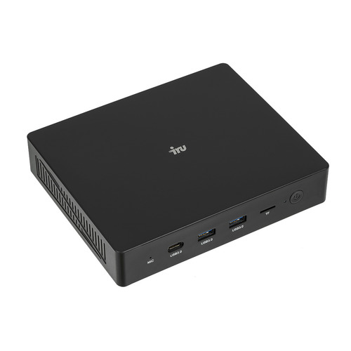

Неттоп IRU P11AP, Intel Celeron J3455, DDR3 4ГБ, 64ГБ(SSD), Intel HD Graphics 500, Windows 10 Home, черный [1393732], P11AP